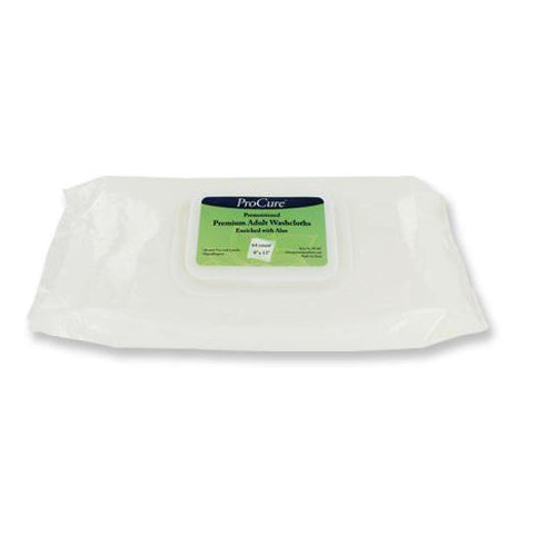 Pre-moistened Washcloth Soft Pack Snap Dispenser Top Hypoallergenic