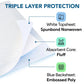 Disposable Incontinence Bed Pads Light Absorbance 17" x 24" ProHeal