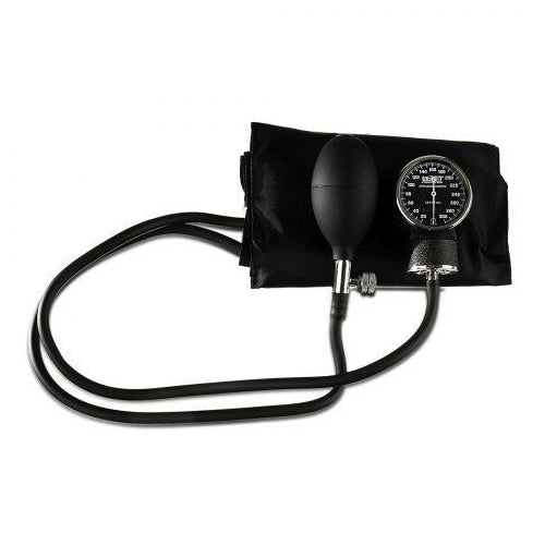 Aneroid BP Sphygmomanometer Kit Black Nylon Cuff