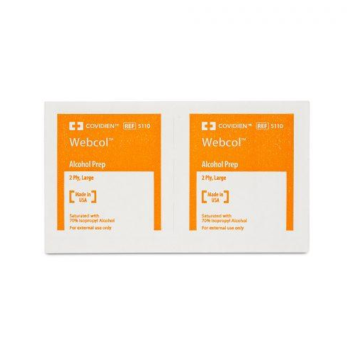 Alcohol Prep Pads Large Sterile