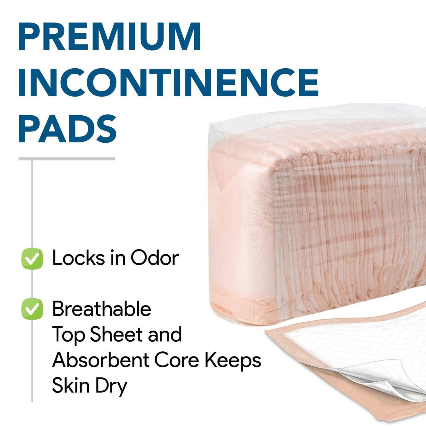 Chux Underpads with Fluff Core Heavy Absorbance 36" x 36" ProHeal