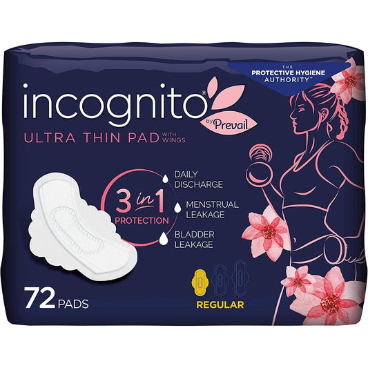 Incognito by Prevail Ultra Thin with Wings - Regular
