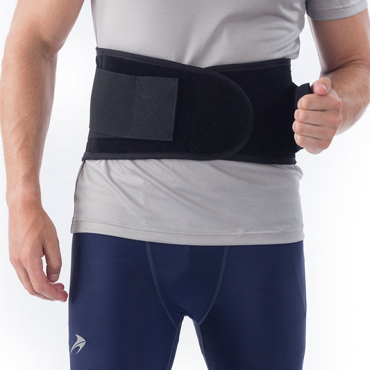 Breathable Spandex Back Belt, 2XL, Fits Waist 42" - 46"