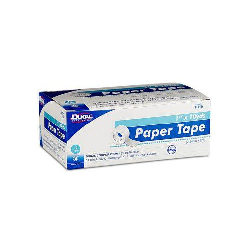 Tape Paper 1" Hypoallergenic Latex Free - Single Unit