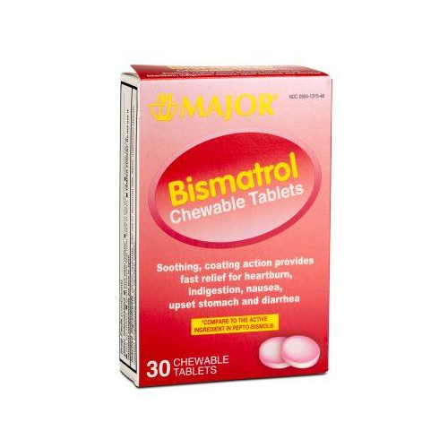Pepto-Bismol Tabs Gen Bismuth 30'S