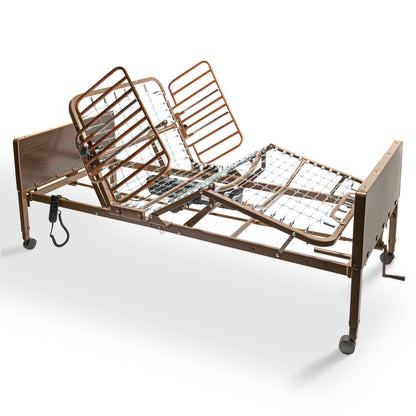 Semi Electric Hospital Bed - 36"x80" - Adjustable Height and Hi Lo