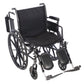 Chariot III K3 Series Wheelchair with Advanced Elevating Legrests for Enhanced Comfort