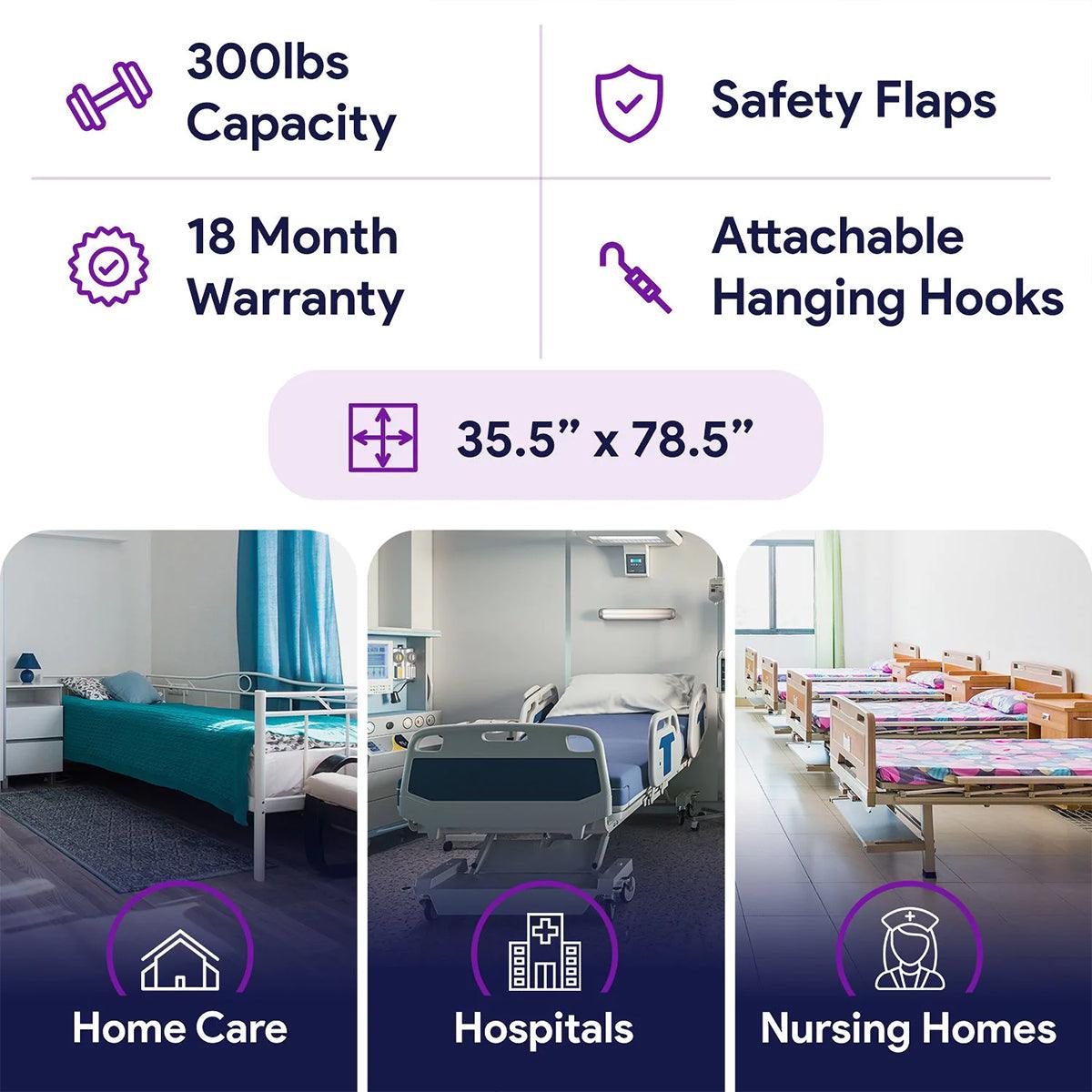 Adjustable Alternating Pressure Overlay - Mattress Sore Pressure Pad ProHeal