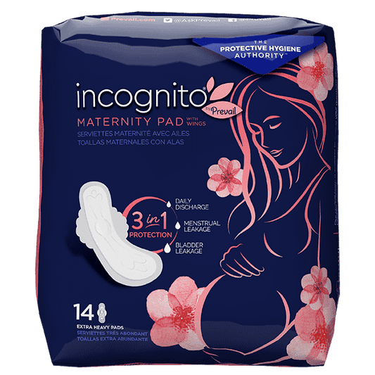 Incognito by Prevail Maternity Pad with Wings - Extra Heavy Incognito by Prevail