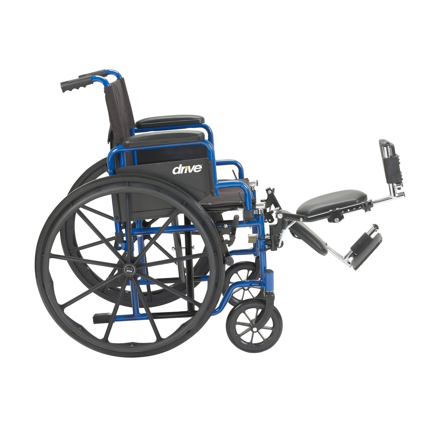 Blue Streak Wheelchair with Flip Back Desk Arms
