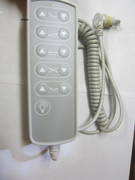 Handset - 10 Button Under Bed Light Non-Locking Timotion