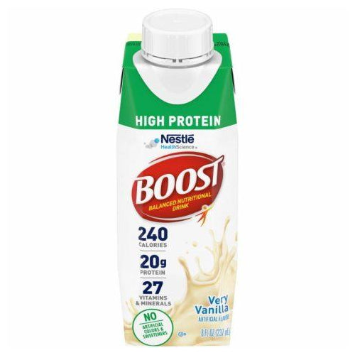 Boost High Protein Very Vanilla 8oz - 24ea/cs