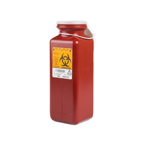 Sharps Collector Non-Stackable Winfield Red  1.7Qt. 20/Cs
