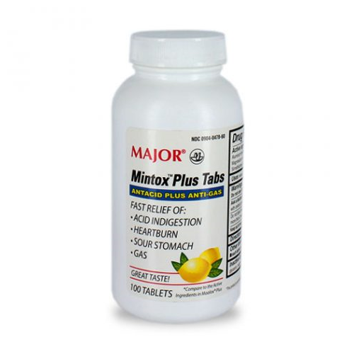 Maalox Plus Tabs Gen. 100'S 36Ea/Cs