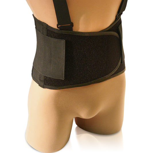 Elastic Back Belt, 2XL, Fits Waist 51" - 59"