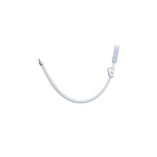 Gastro Mic-Key Bolus 12" Extension Set Straight Connector & Clamp 5/Bx