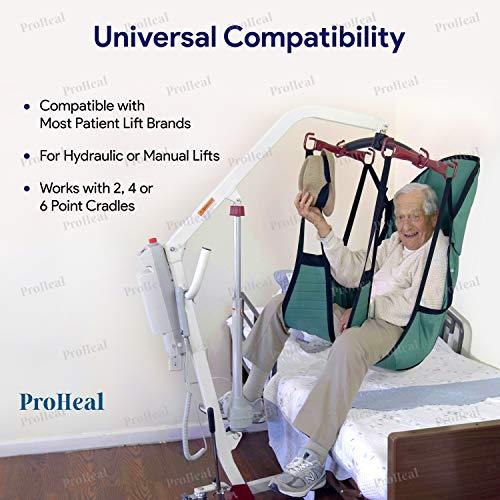 Universal Padded Lift U Sling w/ Head Support - ProHeal-Products