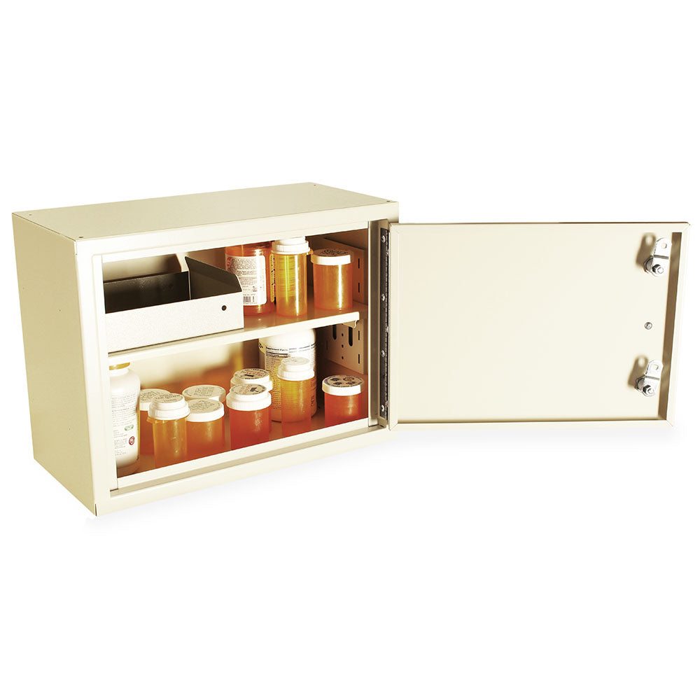 Small Narcotics Cabinet, Double Locking Outer Door