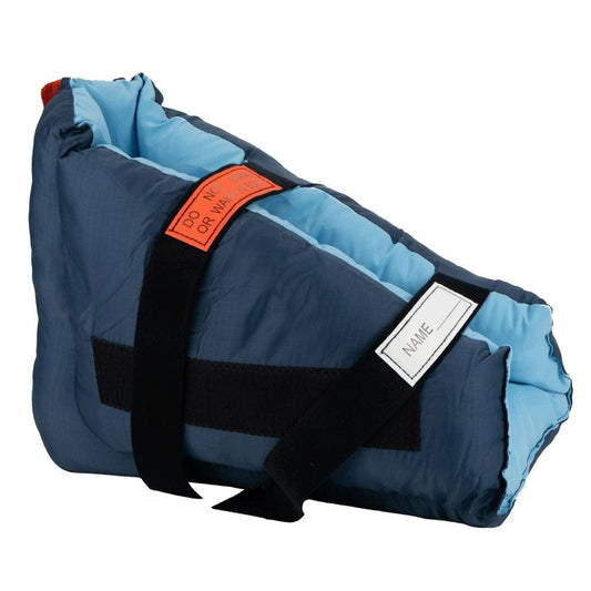 Navy/Light Blue Mid-Calf Boot/Heel Pillow, 1 Each