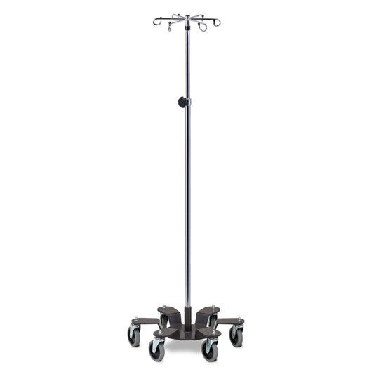 Six-Leg, 6-Hook, Heavy Base Infusion Pump Stand