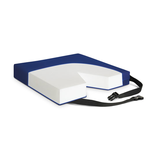 Coccyx Foam Wheelchair Cushion, 18" x 16" x 2"