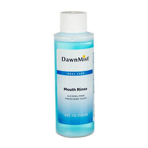 DawnMist Mouth Rinse Alcohol Free w/ Twist Cap 4oz Fresh Mint