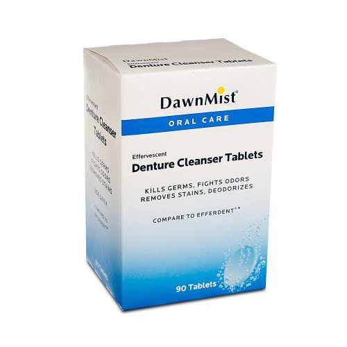Denture Cleanser Tabs (Efferdent Type), 90'S