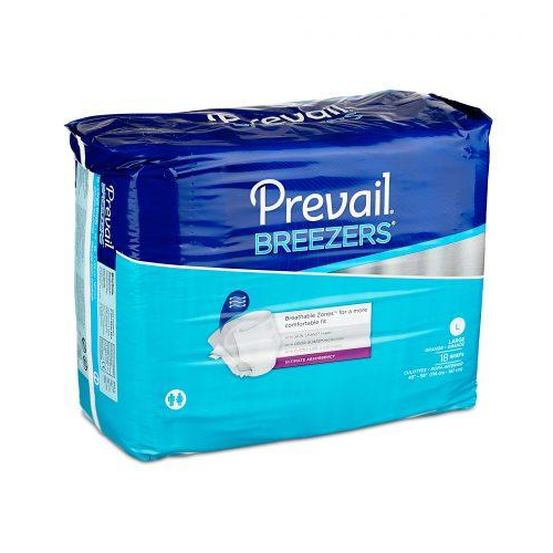 Prevail Breezer Brief Large 45"- 58" - 18ea/pk 4pk/cs