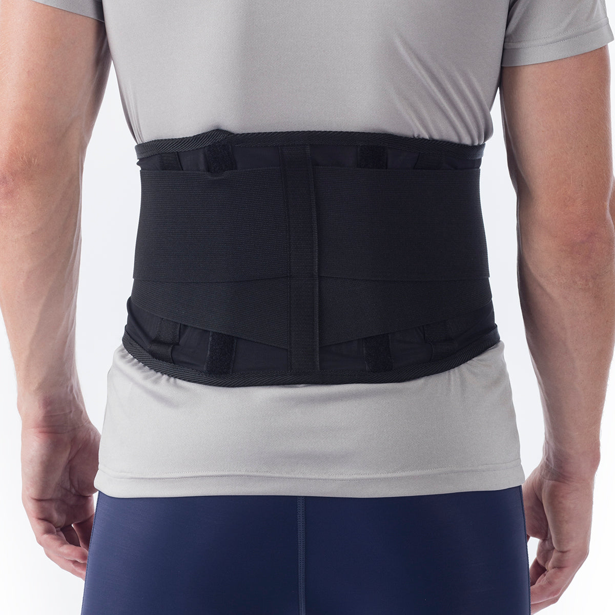 Breathable Spandex Back Belt, Large, Fits Waist 34" - 38"