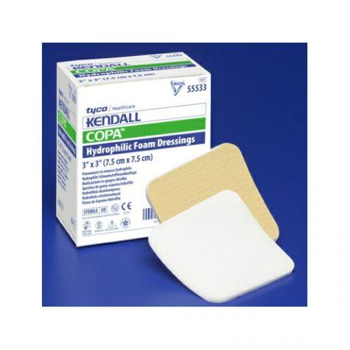 Copa Foam Dressing 2"X2" 25Ea/Bx 4Bx/Cs