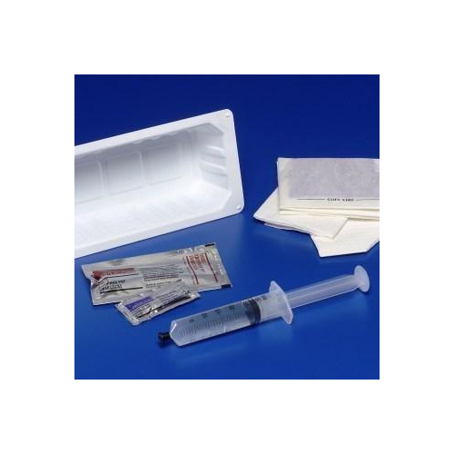 Catheter Insert Tray With Prefilled Syringe, Bzk Swab, W/O Cath