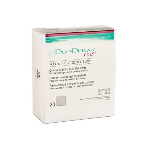 Duoderm Cgf Sterile Dressing 4"X4" 20Ea/Bx
