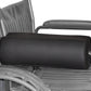 Lateral Stabilizer Armrest Bolster, 6" x 11", Round Desk Arm