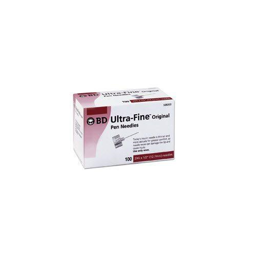 Pen Needle Ultra-Fine Insulin 29G X 1/2" 12.7Mm - 100Ea/Bx 12Bx/Cs