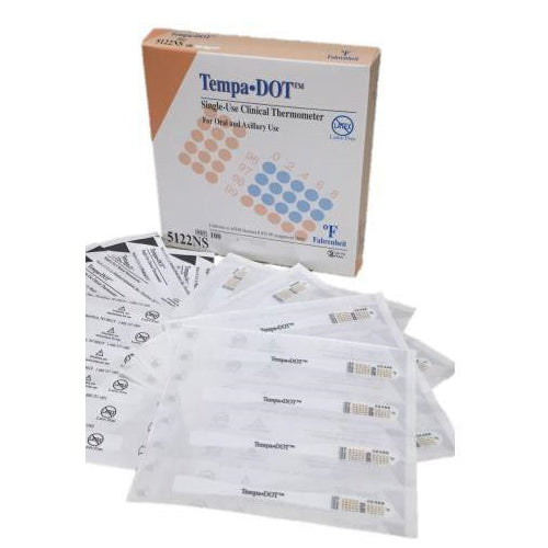 Thermometers Oral or Axillary Disposable Non Sterile
