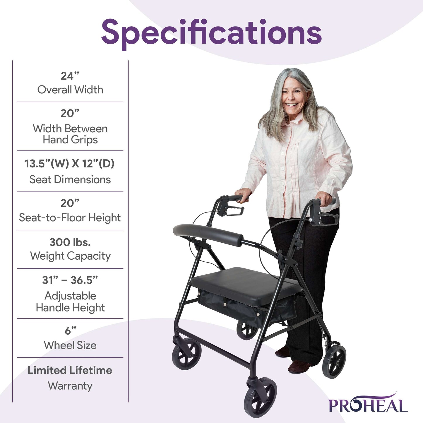 Aluminum Rollator