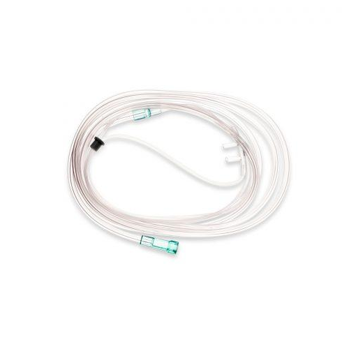 Oxygen Nasal Cannula Tubing Standard Nasal Tip 7' (2.1m) and Connector