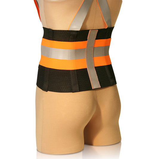 Deluxe Ventilated RF Elastic Back Belt, 5XL, Fits Waist 54" - 58"