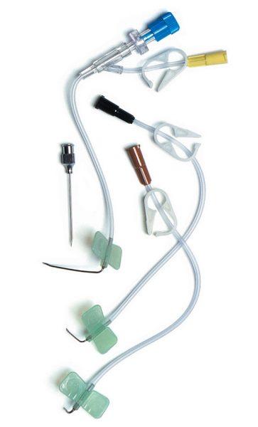 Iv Winged Huber Infusion Set, 22Gx3/4" 20/Cs