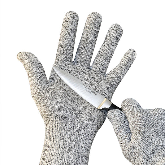 Cut Resistant Gloves, Large, Fits Palm 9" - 10"